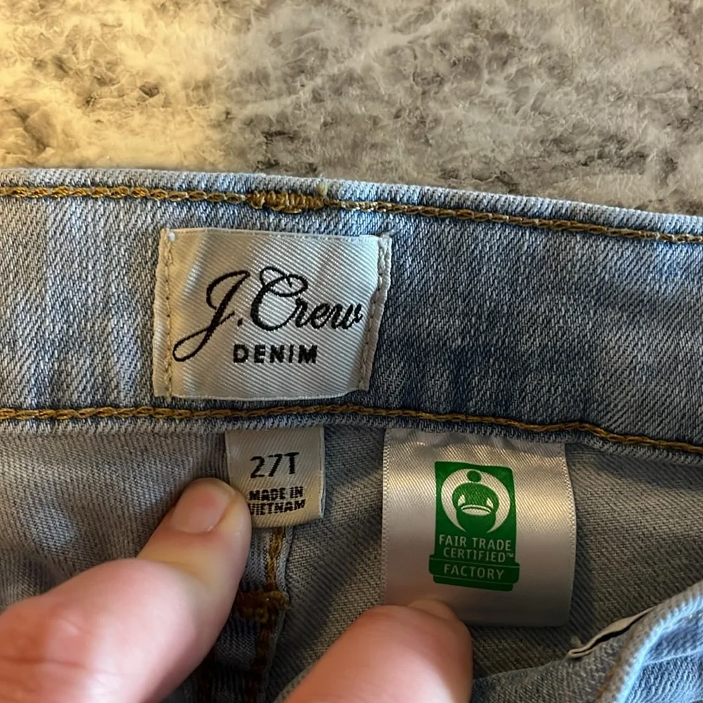 J. Crew Lightwash Skinny Jeans